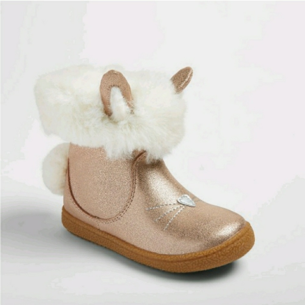 NWT Cat & Jack Bunny Boots